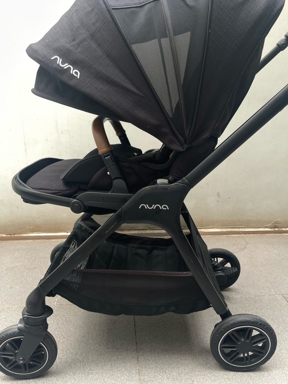 Xe đẩy Nuna Triv màu đen khung đen ( sơ sinh-22kg~4y) - Ảnh 14