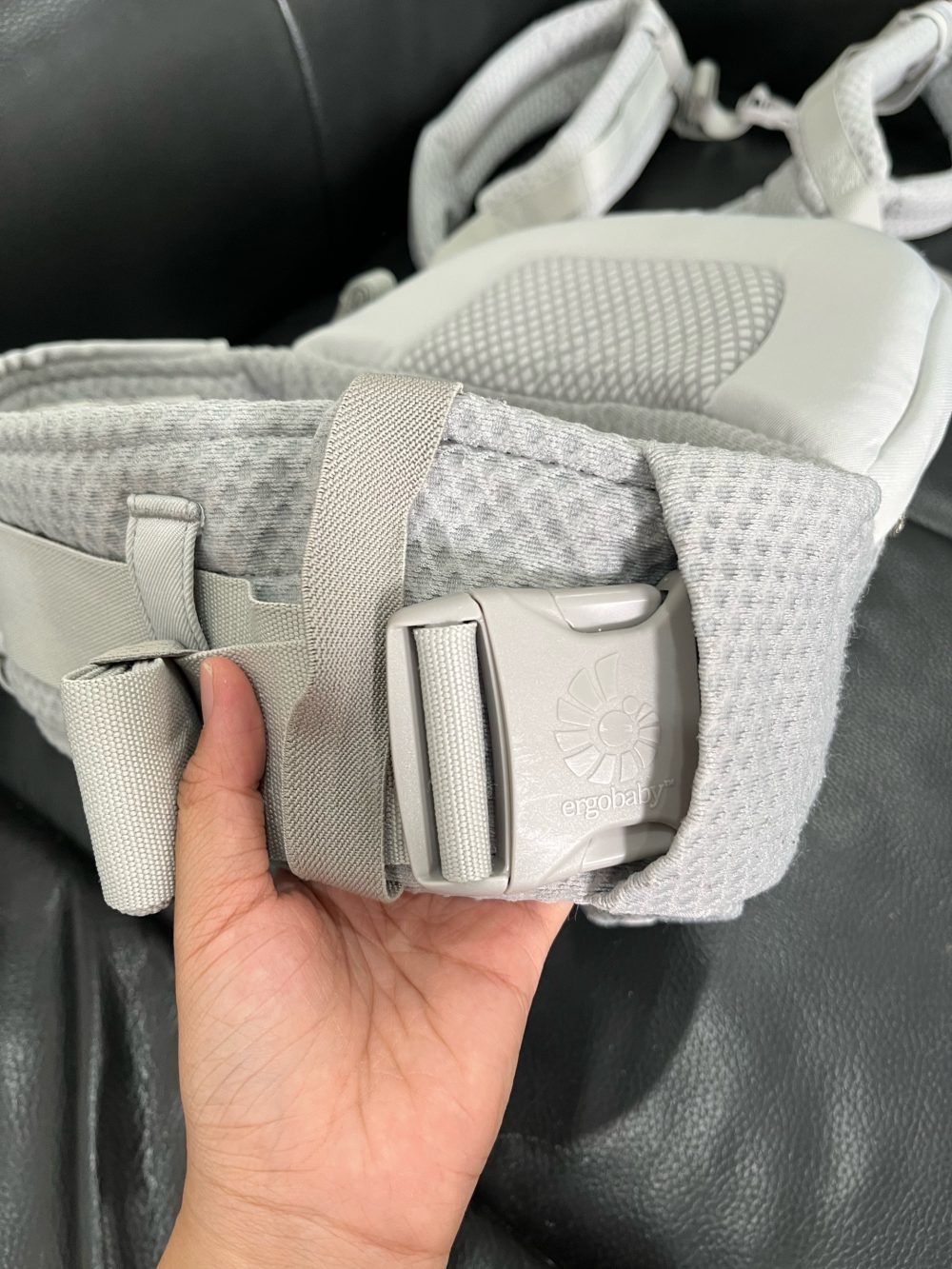 Địu Ergobaby Alta Hip Seat, Pearl Grey( size: 5kg5->20kg ~ 4->48m) - Ảnh 3