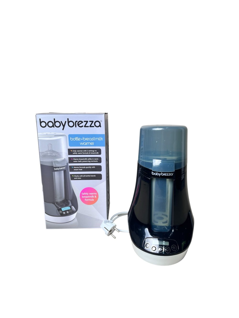 c5264b46035546488180bdfe86558694 Máy hâm sữa Baby Brezza màu đen (ko bluetooth) – fullbox - Ảnh 1