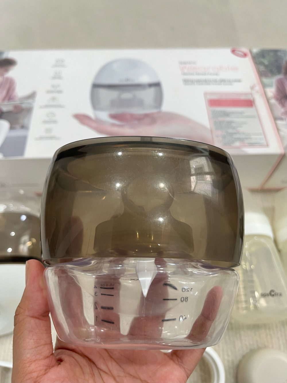 Bộ 2 máy hút sữa rảnh tay không dây Spectra Wearable ( full box) - Ảnh 5