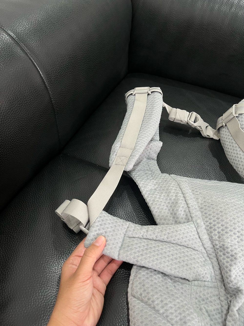 Địu cho bé Ergobaby Omni Breeze, Pearl Grey ( size: 3kg2->20kg~ 0->48m) - Ảnh 14