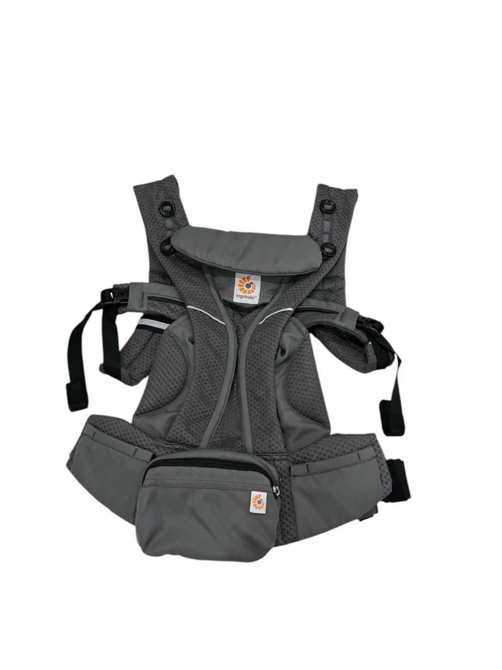 c573c5b700414294816c1e71a88a3dfe Địu Ergobaby Omni Breeze màu Graphite grey (size: 0->48m, tối đa 20kg) - Ảnh 1