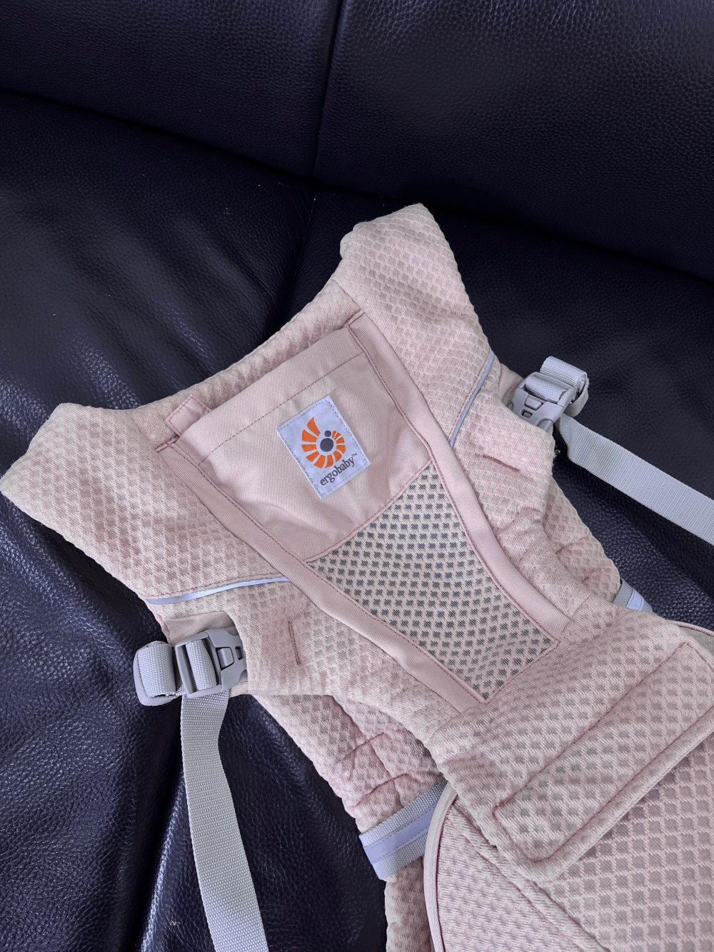 Địu Ergobaby Alta Hip Seat, Pink Quartz (4→48m, tối đa 20kg) - Ảnh 3