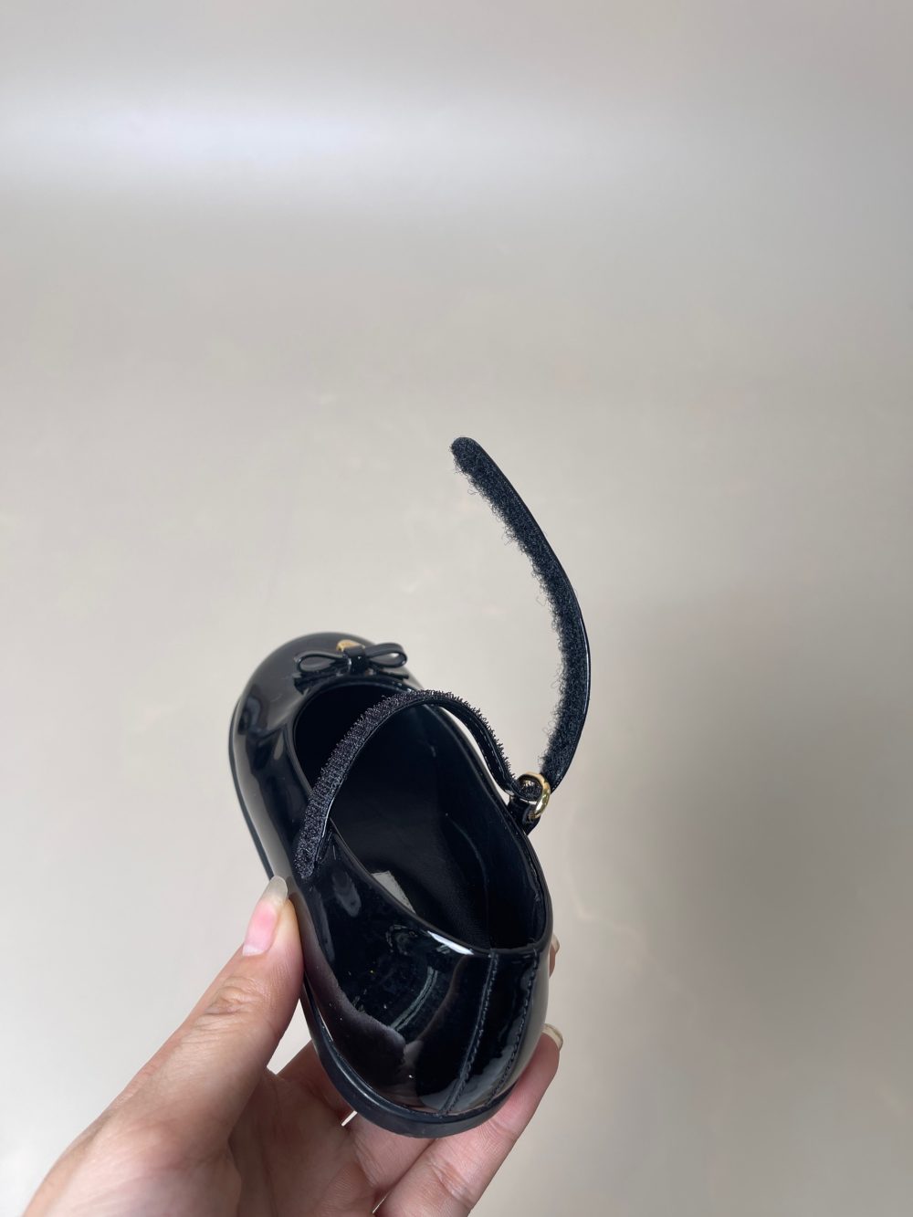 Giày búp bê Dolce&Gabbana (auth) - màu đen da bóng fullbox (size 21) - lòng chân 13-13,5cm - Ảnh 11