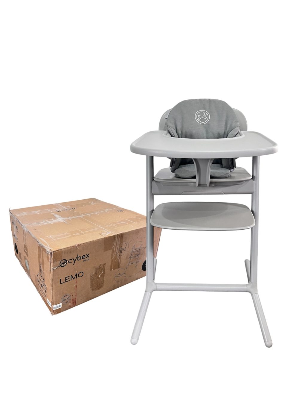 Ghế ăn dặm Cybex lemo 3in1 màu Suede Grey - BH 9/2/2029 - full box - Ảnh 1