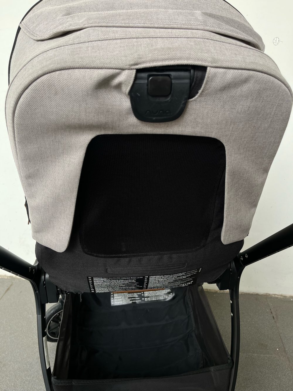 Xe đẩy Nuna triv màu xám khung đen ( size: 0->22kg) - Ảnh 23