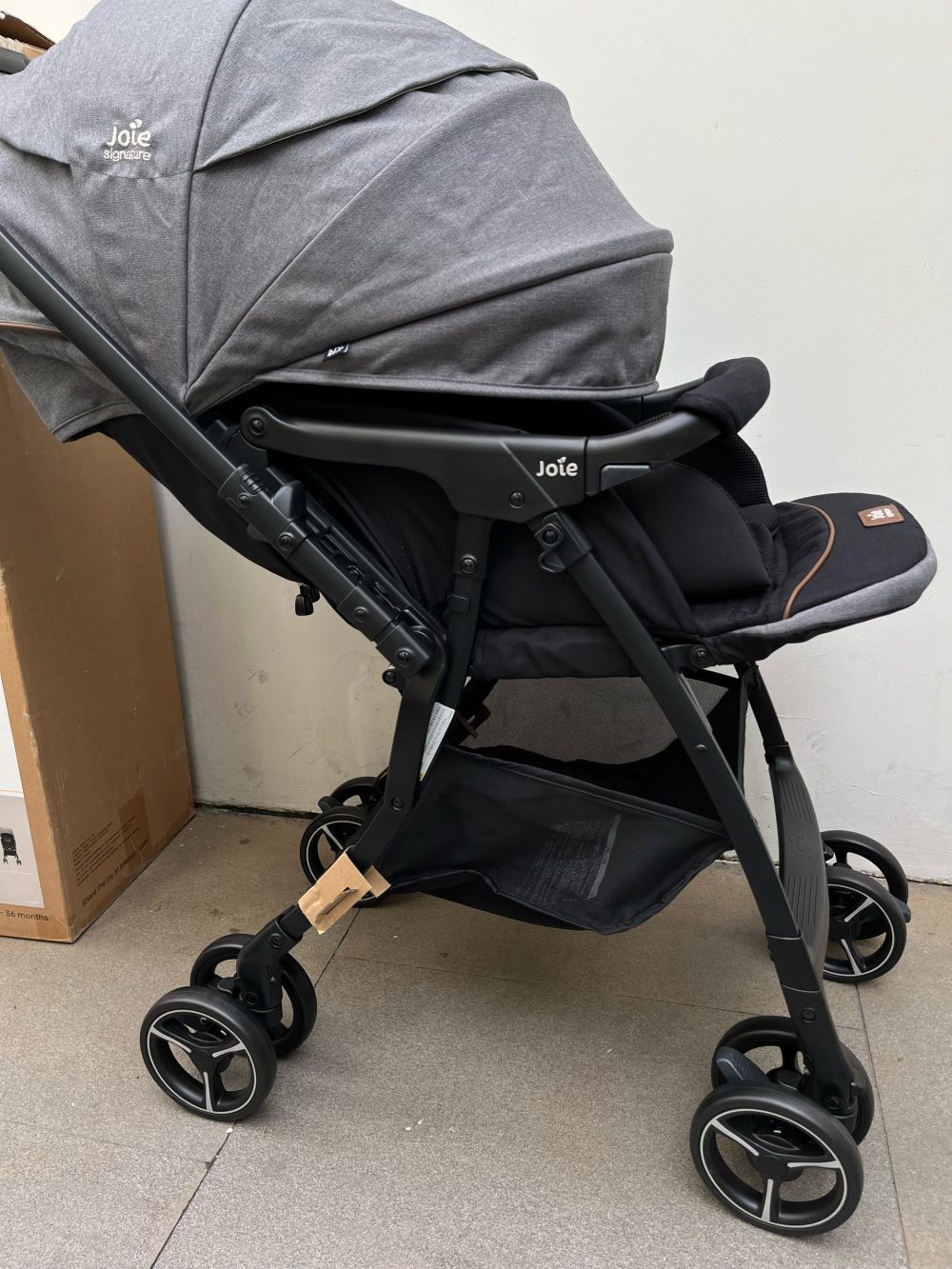 Xe đẩy Joie SMA Baggi 4WD Drift - Carbon ( size: sơ sinh->15kg) - Ảnh 14