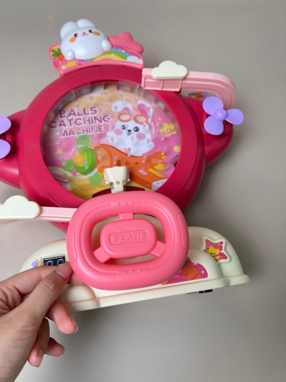 Đồ Chơi Bắt Bóng Thỏ Hồng Có Nhạc Champion Games. - Ảnh 6