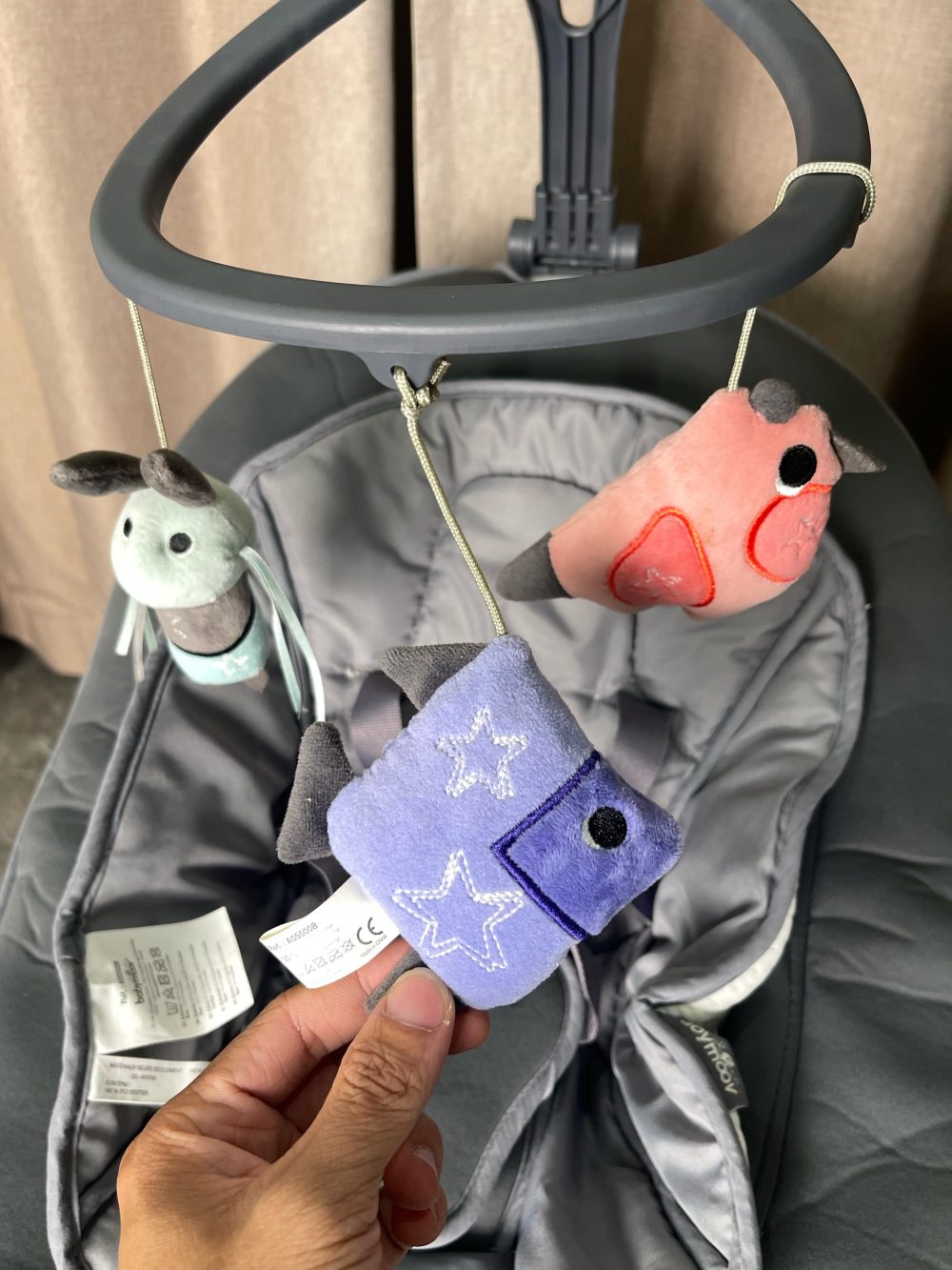 Nôi rung Babymoov ( size: 0->9m, tối đa 9kg) full box - Ảnh 3