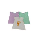 Set 3 áo cánh tiên Mother Care, Obaibi màu xanh, tím, trắng (12-18m)