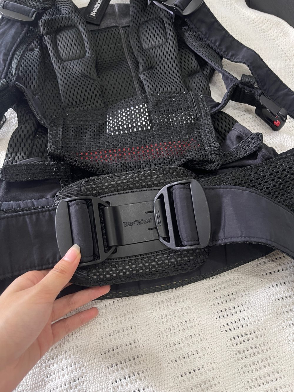Địu Baby Bjorn Harmony màu đen (0->3y, 3.2 -> 15kg, full box) - Ảnh 6