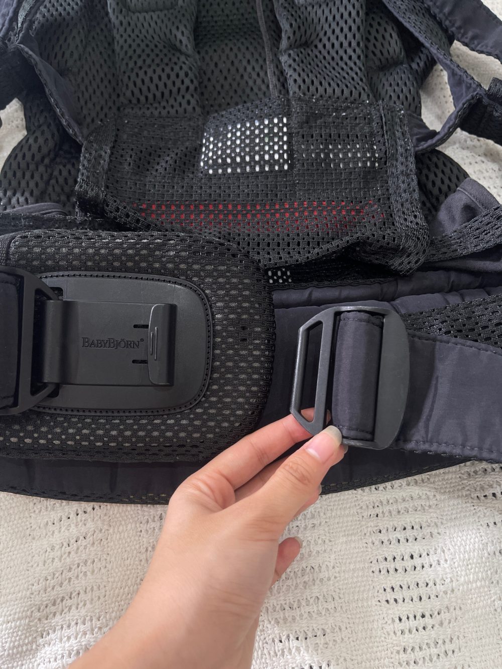 Địu Baby Bjorn Harmony màu đen (0->3y, 3.2 -> 15kg, full box) - Ảnh 3