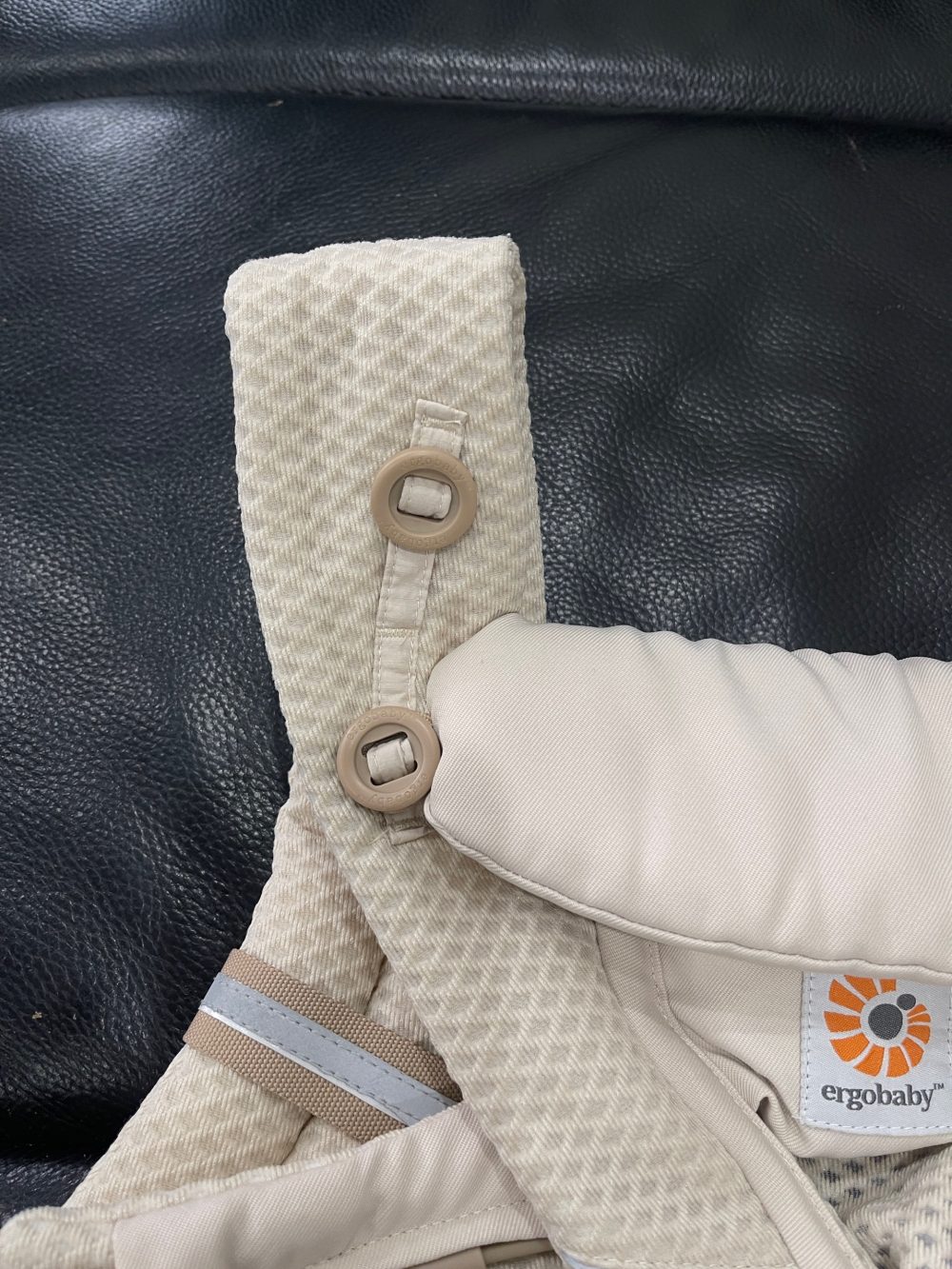Địu Ergobaby Omni Breeze màu be (no box, size: 3kg2→20kg~ 0→48m) - Ảnh 12