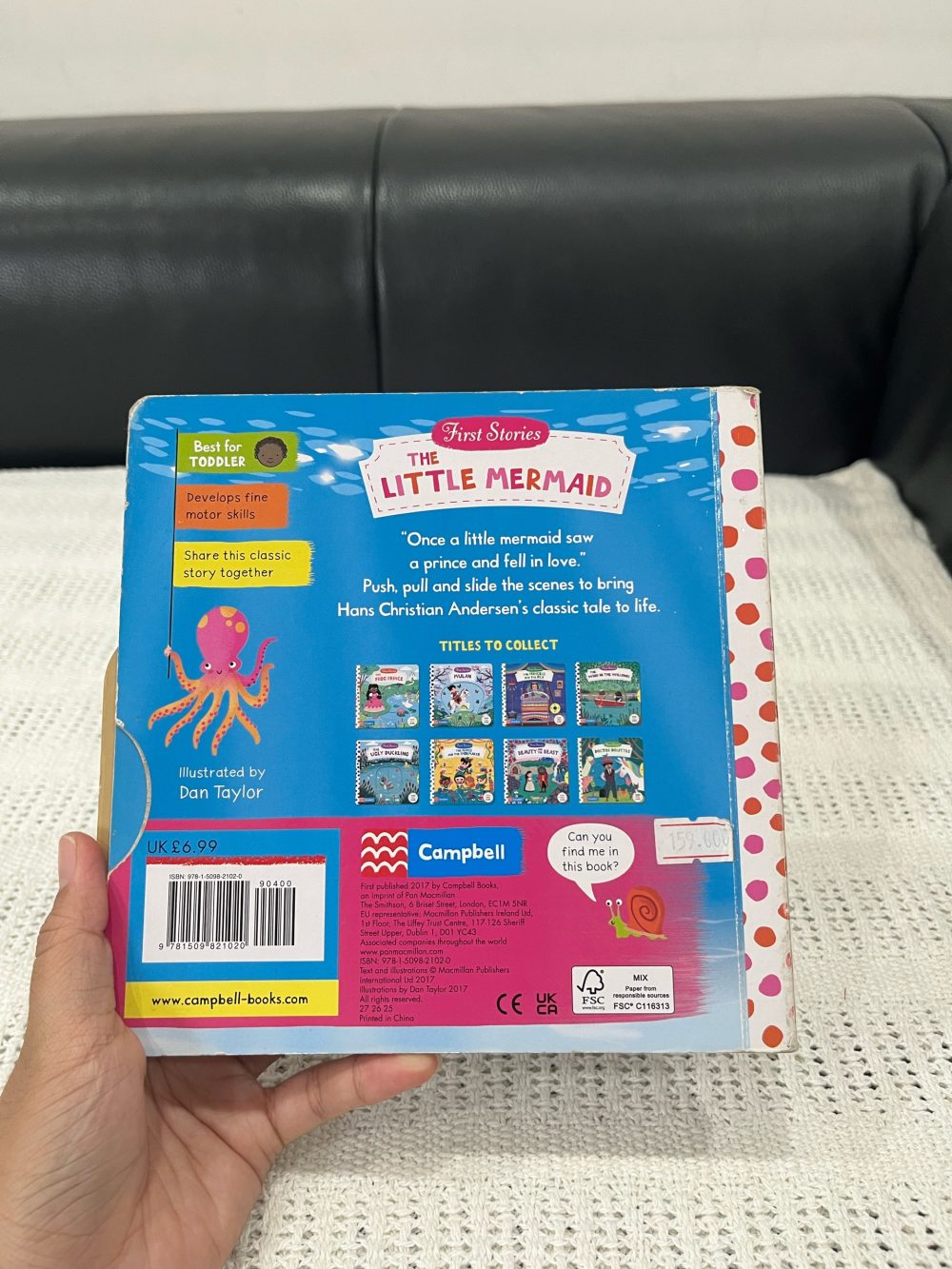 Set 2 cuốn sách tương tác First Stories: The Little Mermaid và Emergency - Ảnh 5