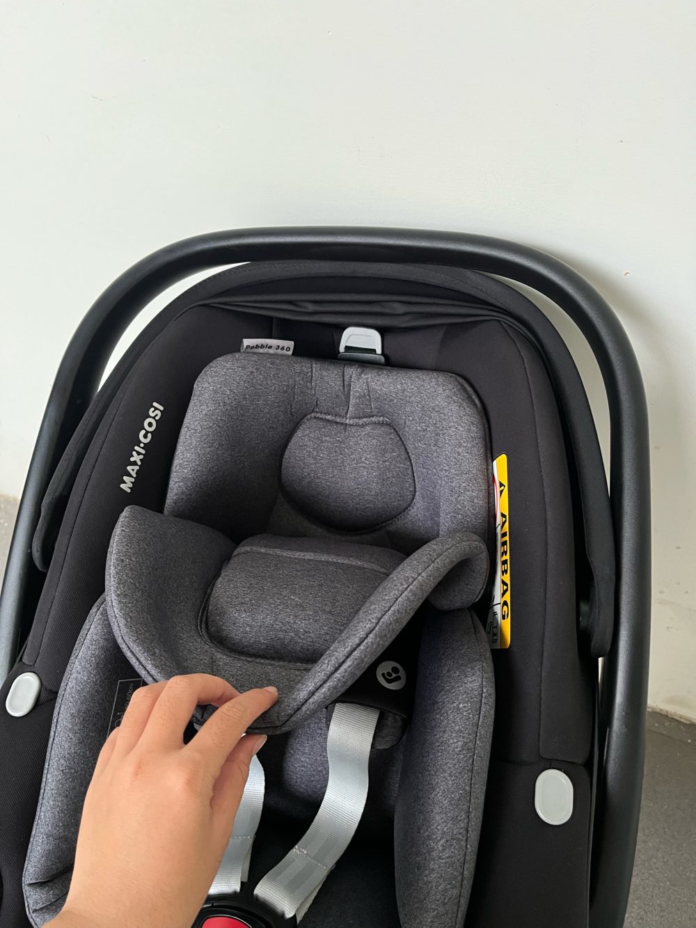 Ghế ngồi ô tô Maxi-Cosi Pebble 360 Pro² màu đen ( size: 0->18m, tối đa 13kg) - Ảnh 3