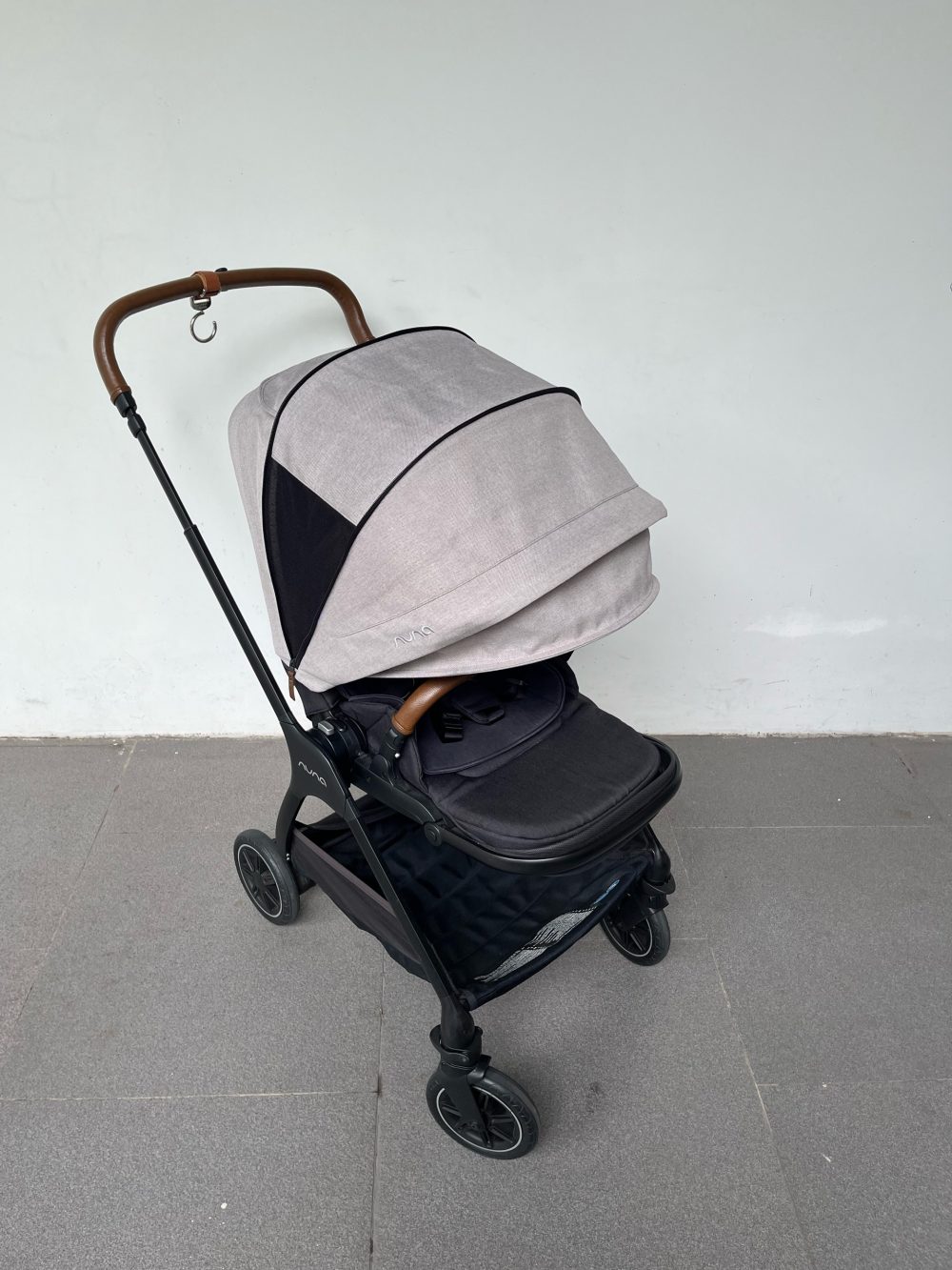 Xe đẩy Nuna triv màu xám khung đen ( size: 0->22kg) - Ảnh 11