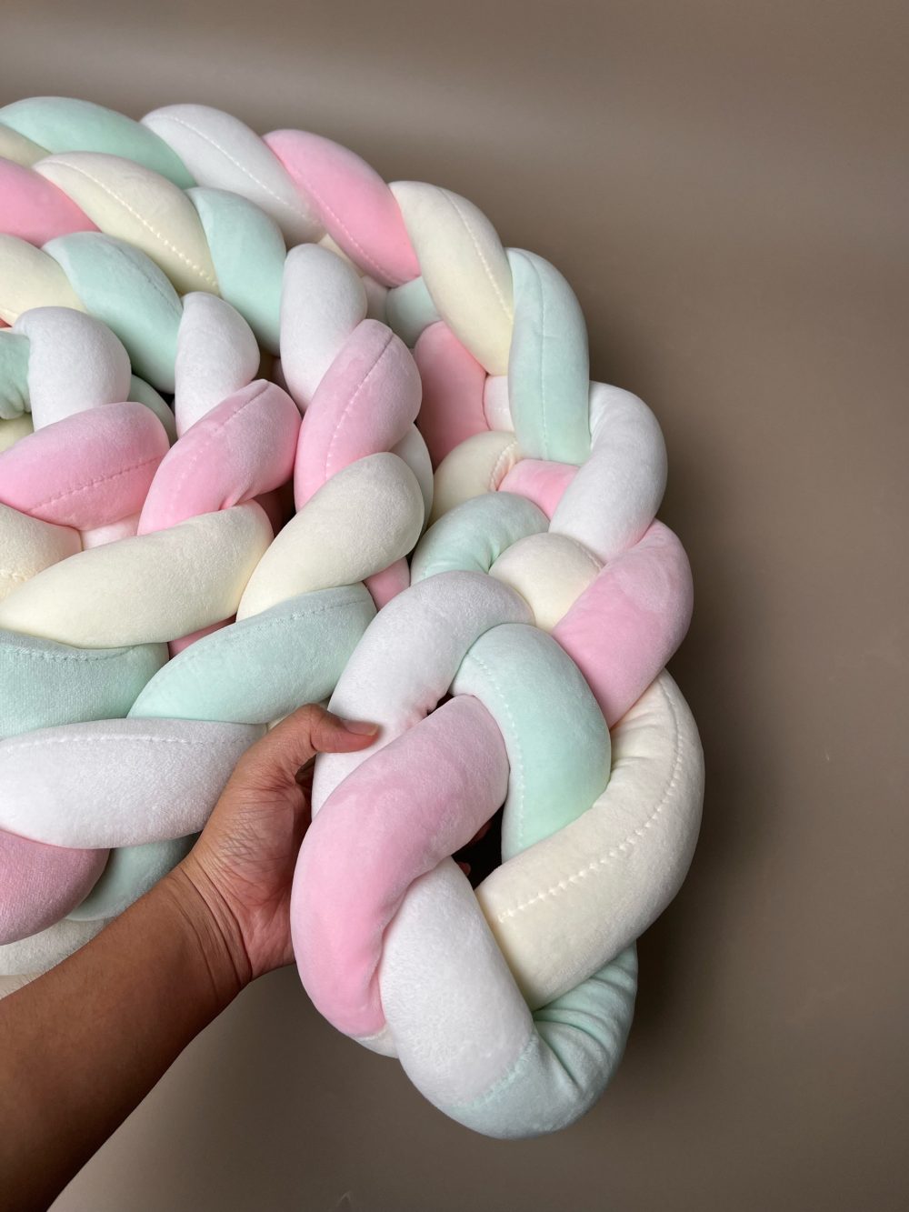 Quay cũi xoắn sợi màu pastel ( size: 3m6) - Ảnh 3
