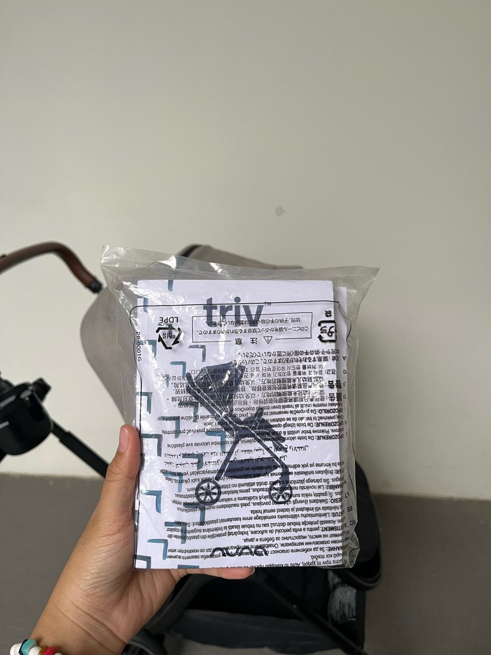 Xe đẩy Nuna triv màu xám be khung đen ( size: 0->22kg, full box) kèm cúp holder và adapter - Ảnh 25