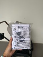 Xe đẩy Nuna triv màu xám be khung đen ( size: 0->22kg, full box) kèm cúp holder và adapter - Ảnh 25