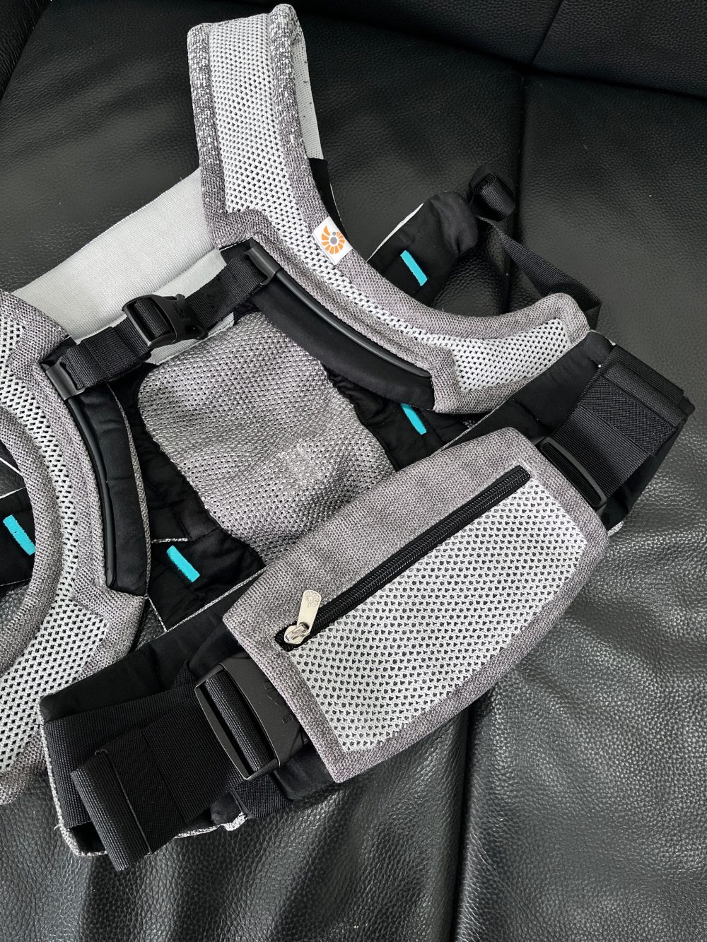 Địu Ergobaby Aerloom màu xám (0→3y, tối đa 16kg) - Ảnh 8