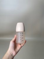 Set 2 bình sữa Moyuum thủy tinh bọc silicone trăng sao 150ml (không kèm núm ti) - Ảnh 3