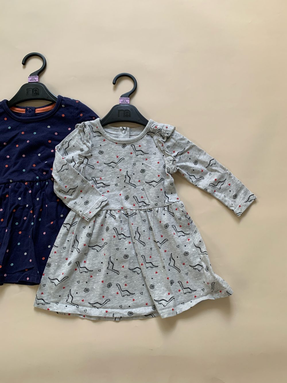 Set 2 đầm tay dài Mother Care hoạ tiết màu xám, xanh - Ảnh 15
