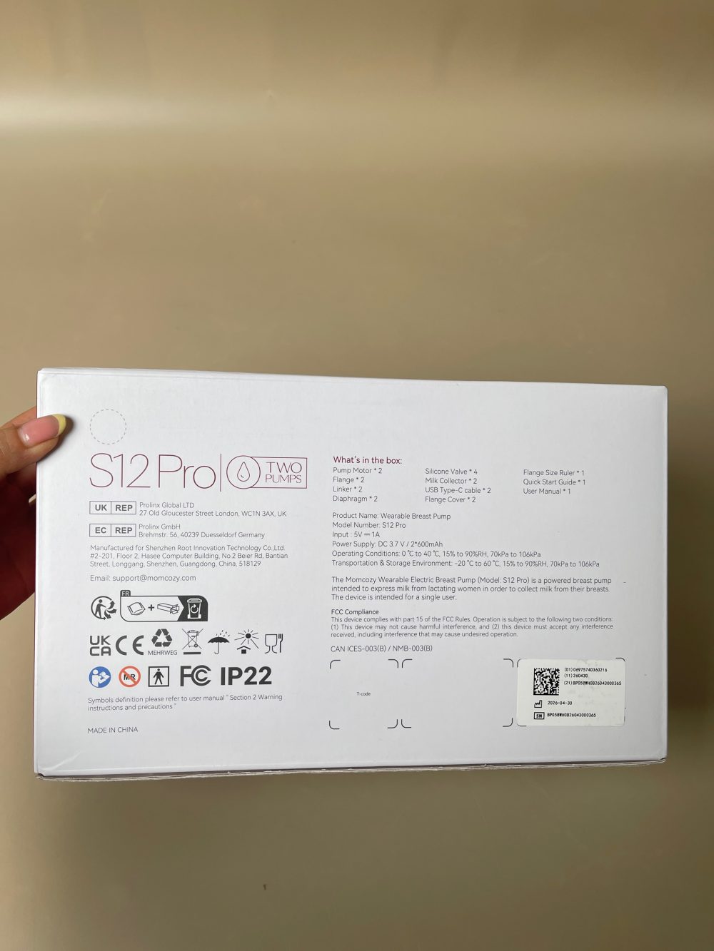 ￼Máy Hút Sữa Momcozy S12 Pro (Full box, còn BH) - Ảnh 28