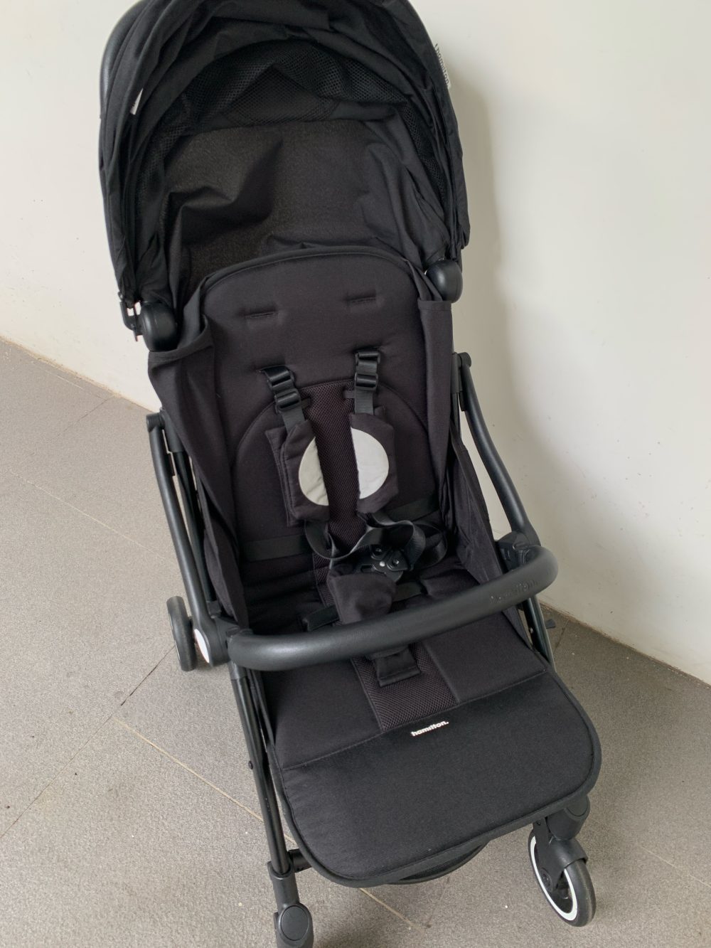 Xe đẩy Hamilton X1 plus màu đen (sơ sinh-tối đa 20kg) - Ảnh 8