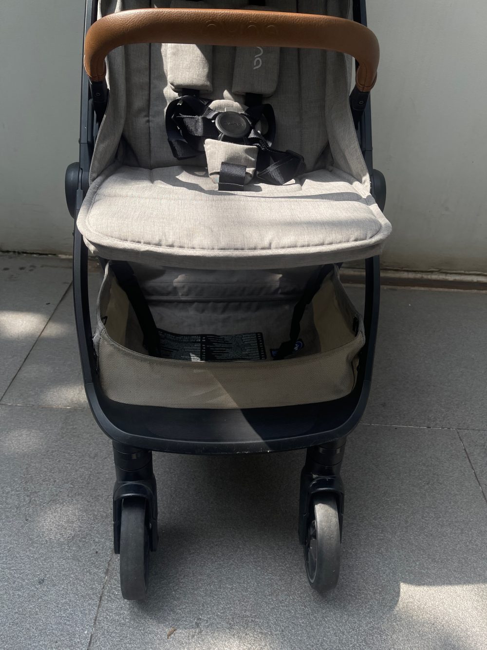 Xe đẩy Nuna trvl màu xám khung đen (size: 0m->22kg) - Ảnh 6