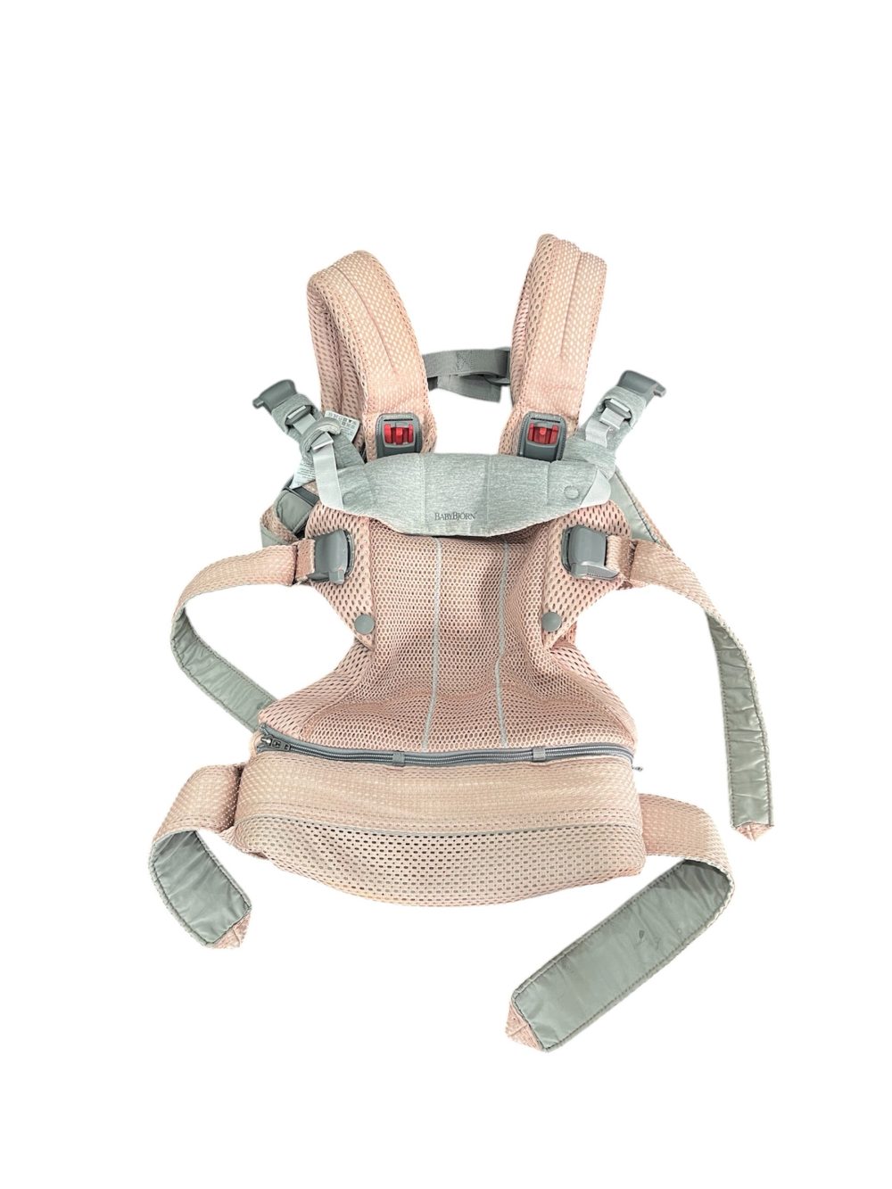 Địu Baby Bjorn Harmony dusty pink (size: 0->3y ~ 3kg2->15kg) - Ảnh 1