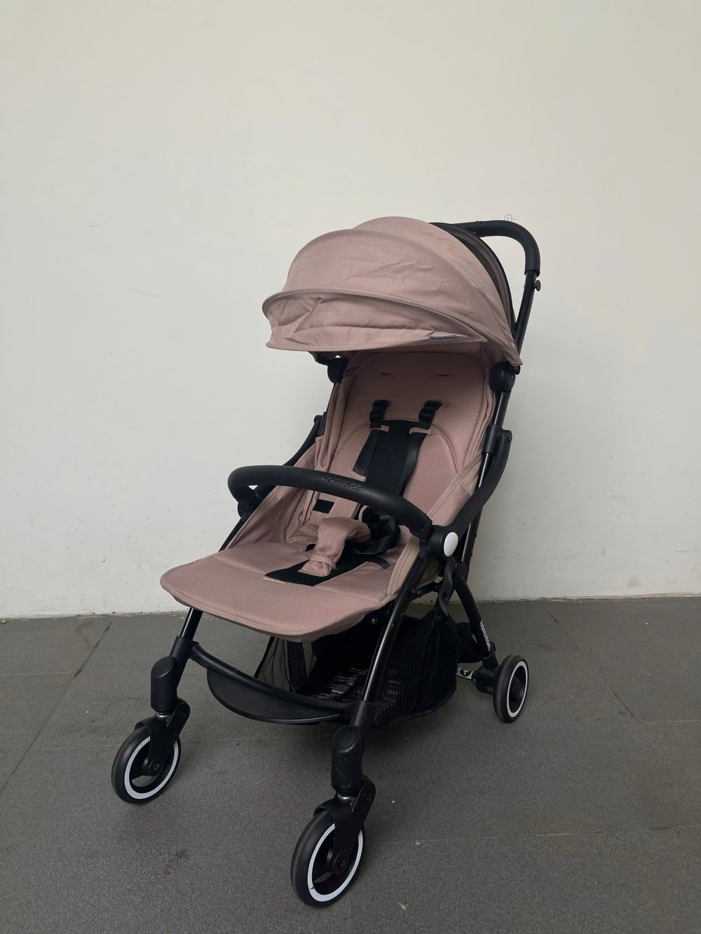 Xe đẩy gấp gọn Hamilton X1 plus màu nâu ánh hồng ( size: sơ sinh -> 20kg) - Ảnh 2