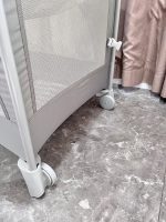 Giường cũi Joie Kubbie Sleep Foggy Gray (tối đa 9kg) tặng kèm đệm sơ dừa & drap size 80x50cm - Ảnh 11