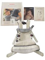 Địu Baby Bjorn màu kem (0->3y, tối đa 15kg, full box)