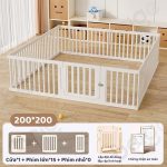 Quây nhựa gấp gọn Beige 200x200cm ( full box, new 100%) - Ảnh 2