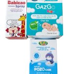 Set 2 món xịt bổ sung D3, K2 Babicao spray và nhỏ mũi Pozo Care