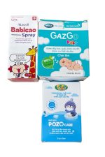 Set 2 món xịt bổ sung D3, K2 Babicao spray và nhỏ mũi Pozo Care