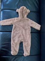 Sleepsuit lông cừu có mũ tai gấu Gap Baby màu nâu (size 12→18m) - Ảnh 7