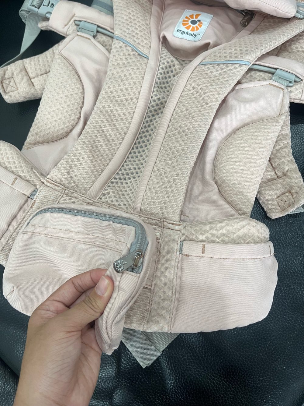 Địu cho bé Ergobaby Omni Breeze, Pink Quartz ( size: 3kg2->20kg~ 0->48m) - Ảnh 8