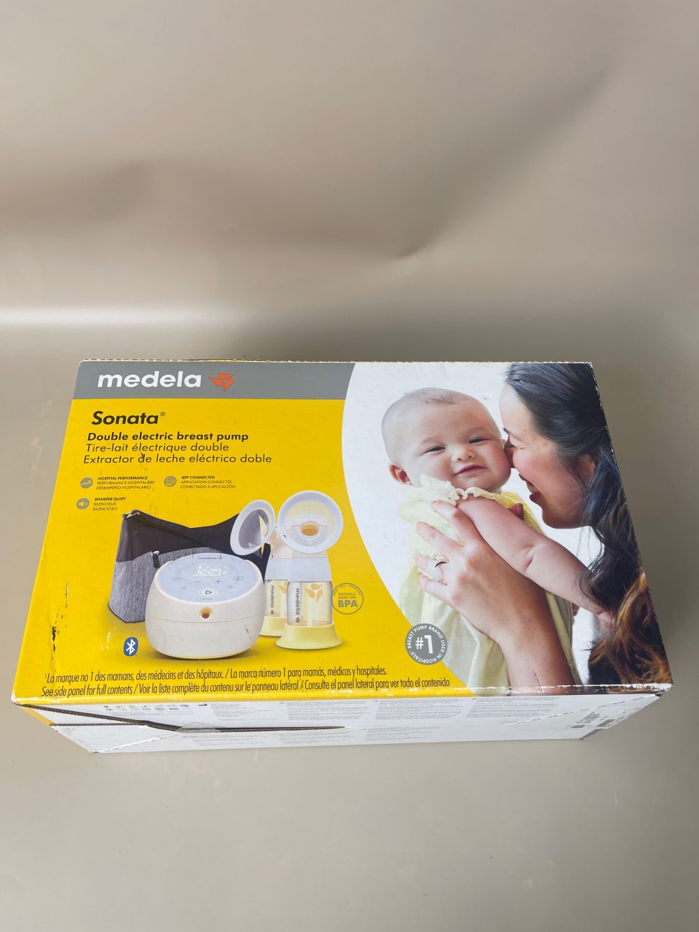 Máy hút sữa Medela Sonata (full box) - seal VNQ - Ảnh 40