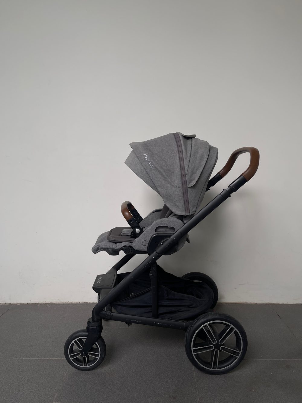 Xe đẩy Nuna mixx next màu granite, kèm túi giữ ấm Nuna và Adapter ( size: 0->22kg) - Ảnh 18