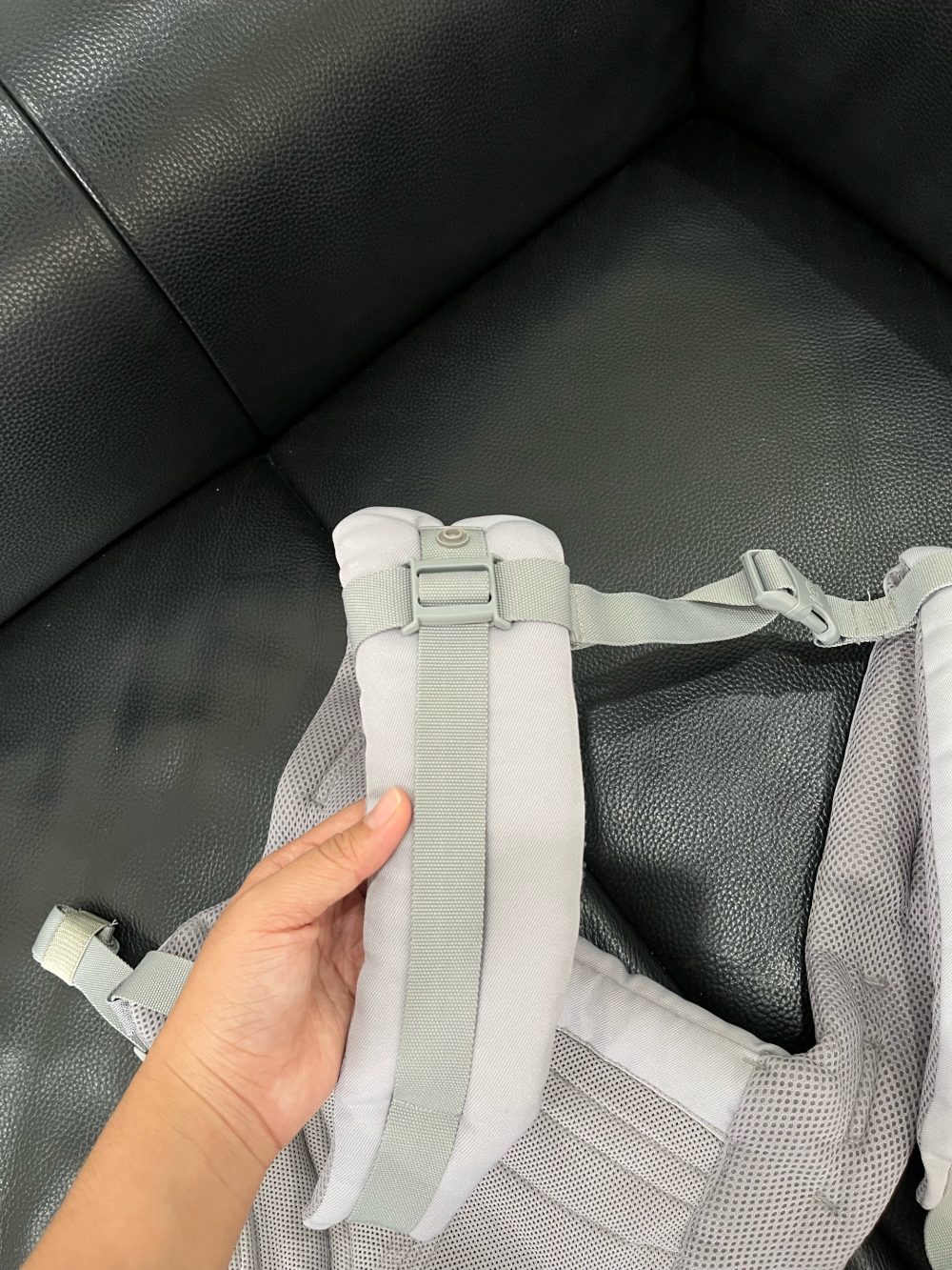 Địu Ergobaby Omni 360 Cool Air Mesh, Pearl Grey ( size:0->48m~ 3kg2->20kg) - Ảnh 7