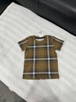 Áo thun cotton kẻ caro đen Next baby màu nâu (size:9/12m,12/18m,18/24m,2/3y) - Ảnh 2