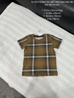 Áo thun cotton kẻ caro đen Next baby màu nâu (size:9/12m,12/18m,18/24m,2/3y) - Ảnh 5