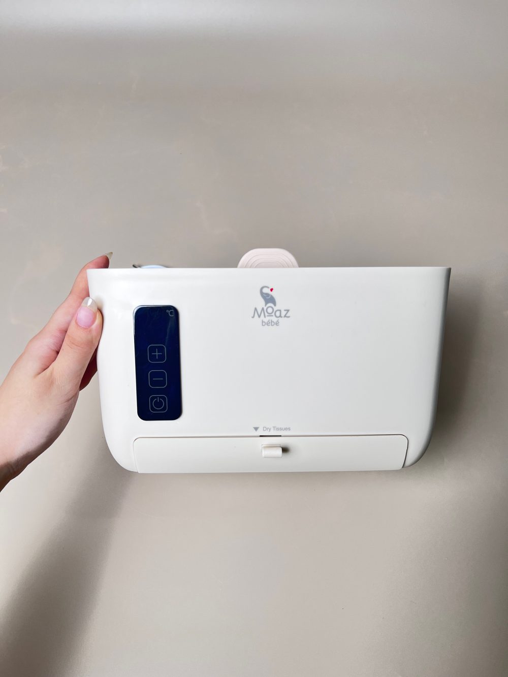 Máy làm ấm khăn ướt Moaz BéBé ( no box) - Ảnh 2
