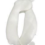 Gối thỏ Raras vải bamboo màu trắng ( size: 2m →2y)