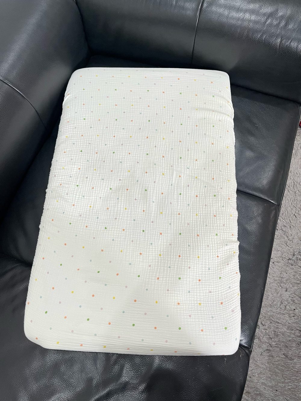 Giường cũi Joie Kubbie Sleep Foggy Gray (tối đa 9kg) tặng kèm đệm sơ dừa & drap size 80x50cm - Ảnh 20