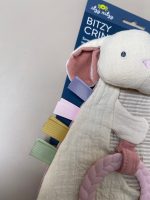 Set đồ chơi gặm nướt Bunny itzy bitzy và đồ chơi Lamaze hình rùa xanh (new 100%) - Ảnh 3