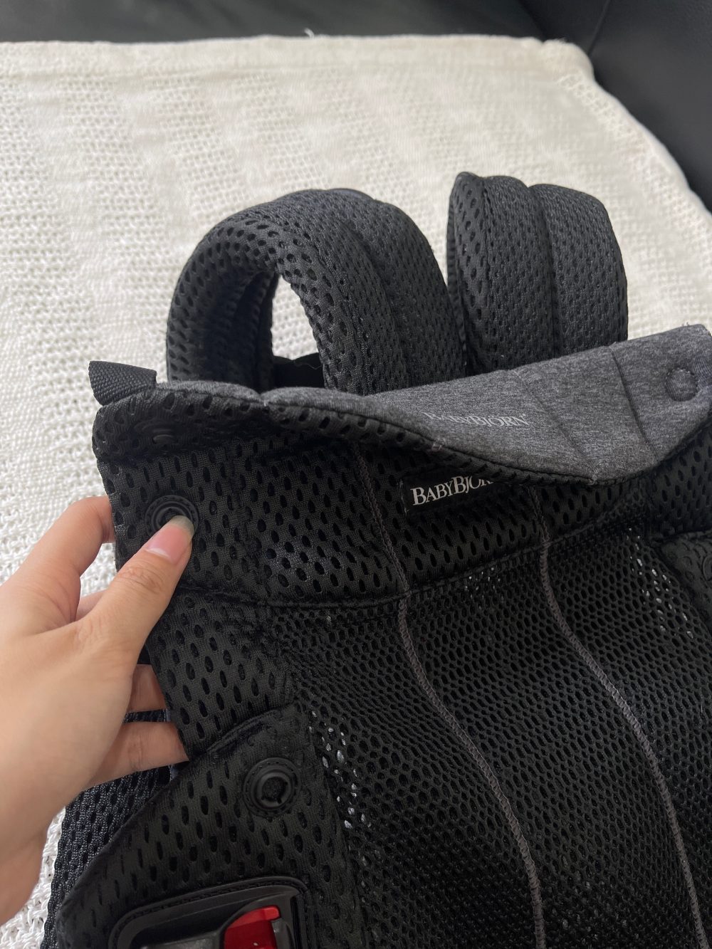 Địu Baby Bjorn Harmony màu đen (0->3y, 3.2 -> 15kg, full box) - Ảnh 23