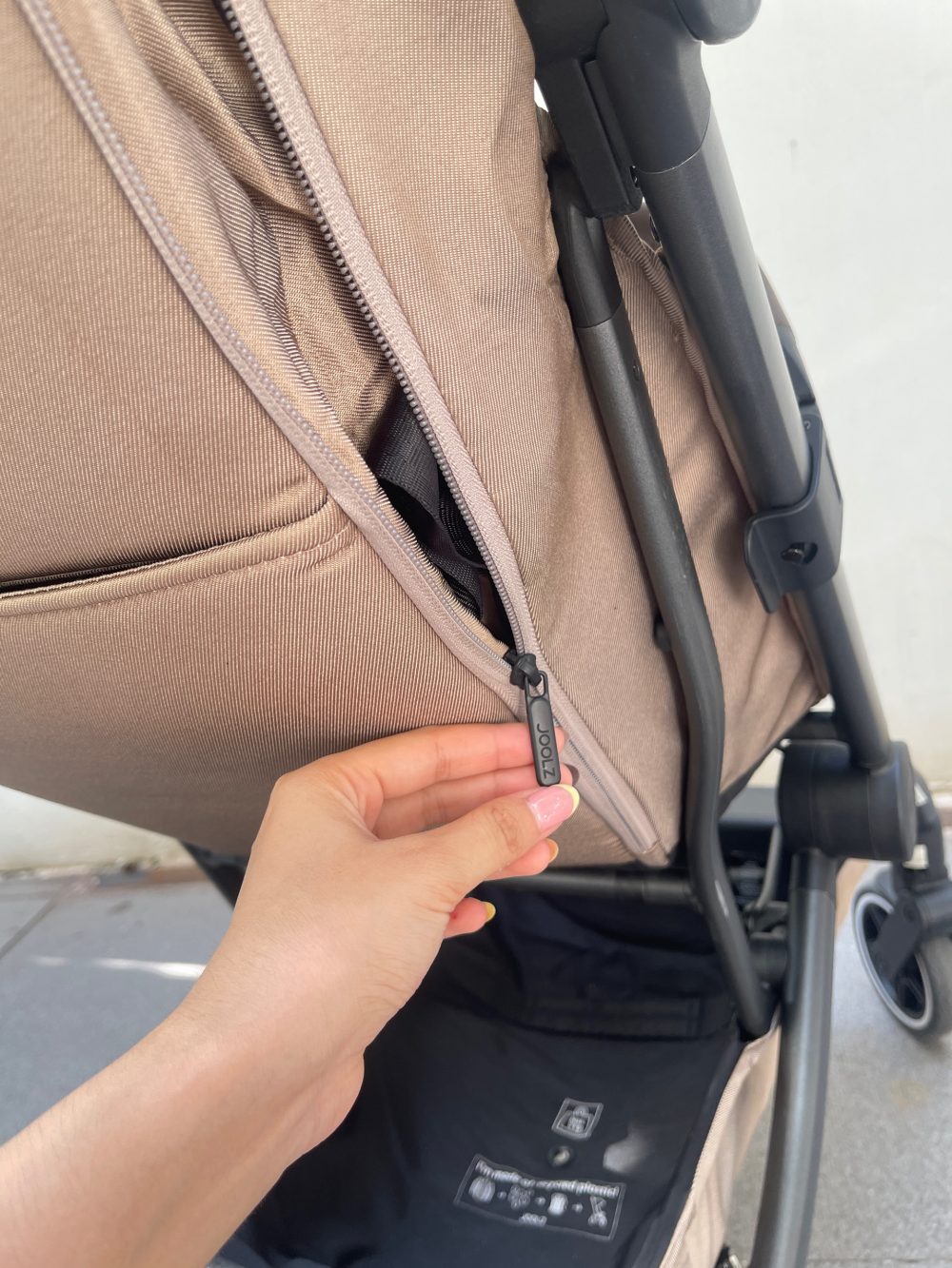 Xe đẩy gấp gọn Joolz Aer Plus màu be (0->22kg) - Ảnh 26