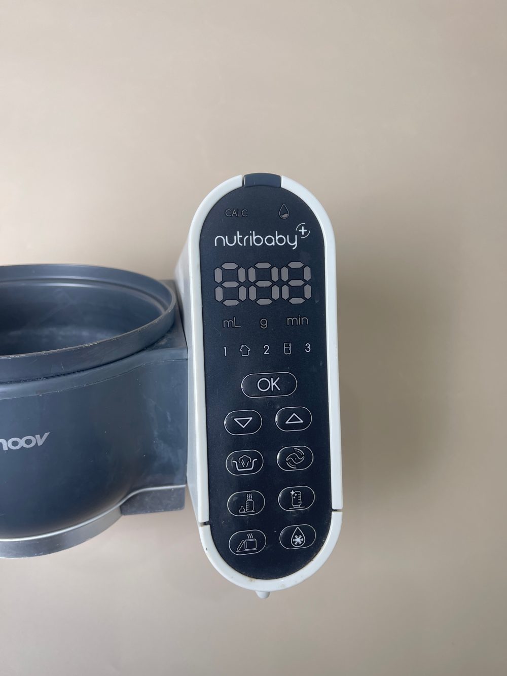 Máy tiệt trùng xay hấp đa năng Babymoov Nutribaby Plus 5 in 1 ( full box) - Ảnh 14